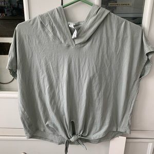 Lululemon “Knot Gonna Fly” Tee with Hood